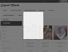 Tablet Screenshot of crystalmurah.com